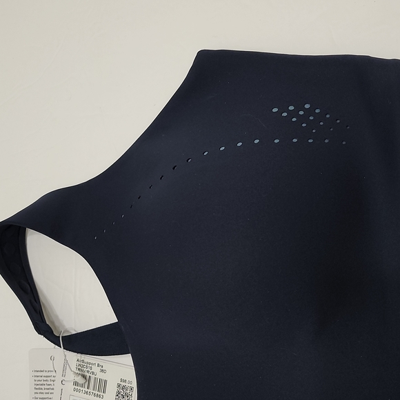 NEW Lululemon Air Support Bra - Navy blue - Picture 5 of 9